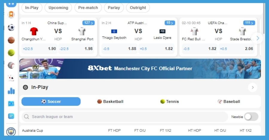 Chơi cá cược lành mạnh và an toàn trên 8xbet